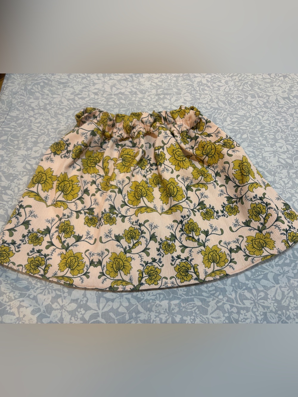 KEEPSAKE the Label Floral Ruched Midi Skirt, Size L